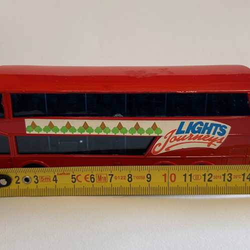 Sunnyside Double Decker Lights Journeys vintage toy used