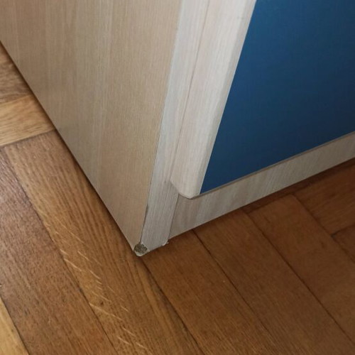 Neoset nightstand used with 2 drawers made of beech wood