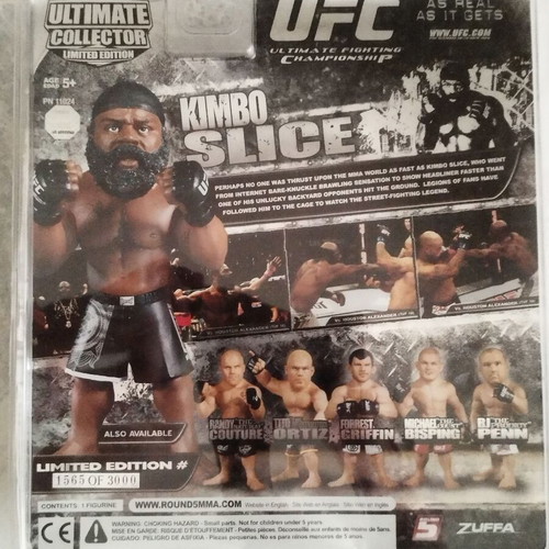 UFC Kimbo Slice Figure new, rare, boxed, limited edition