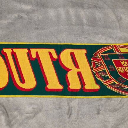 Football scarf National team Portugal