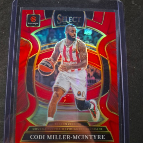 2025-26 Select EuroLeague Codi Miller-McIntyre #79 card like new