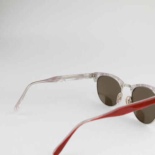 Robert la Roche sunglasses new vintage 80s red and gold