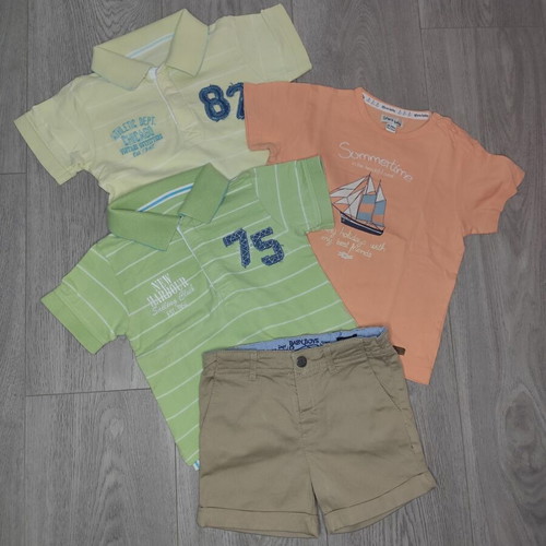 Baby boy summer clothing set like new, 18-24 months, 100% cotton