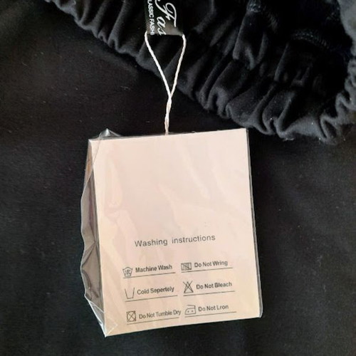 Asymmetrical black skirt new, size M