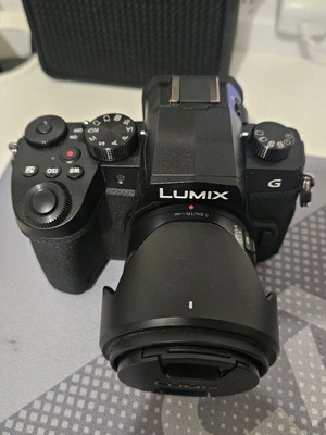 Panasonic Lumix G95d σώμα κάμερας σαν καινούργιο με 2 φακούς