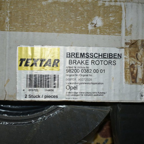 Opel Omega A brake discs new, Textar German quality