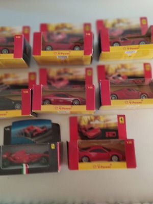 Συλλογή Ferrari 1/38 με κίνηση καινούργια από Shell V-Power Club