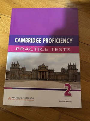 Cambridge Proficiency Tests Student’s book like new