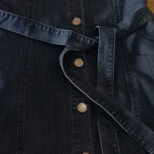 Denim vintage dress with buttons like new