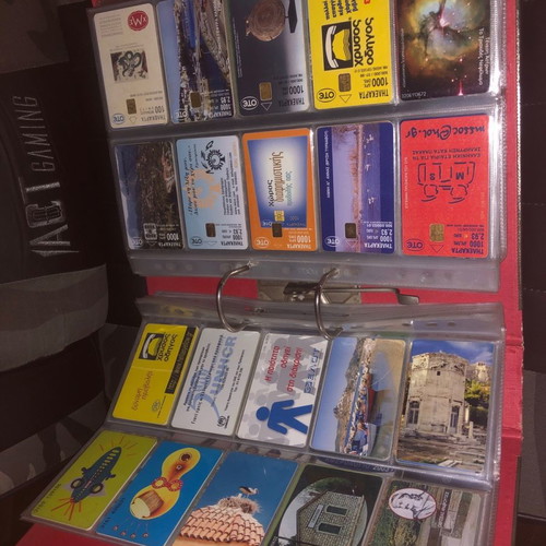 Telecards used, pack of 500+ pieces