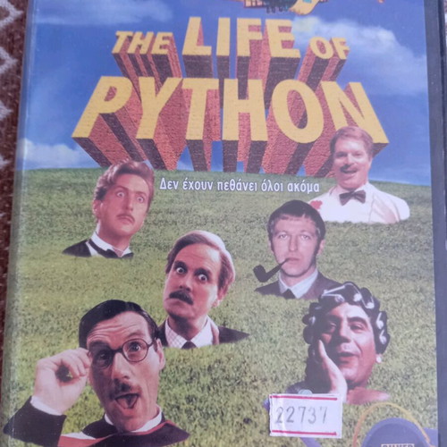 The Life Of Python double DVD used, comedy with subtitles