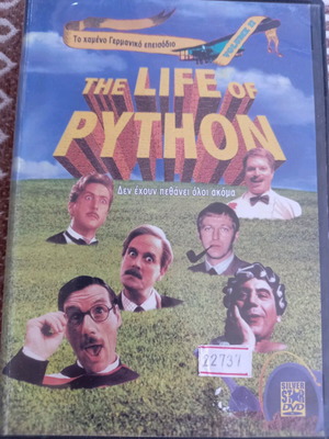 The Life Of Python double DVD used, comedy with subtitles