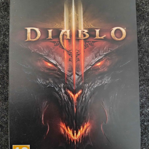 Diablo III PC DVD-ROM like new, retail physical box