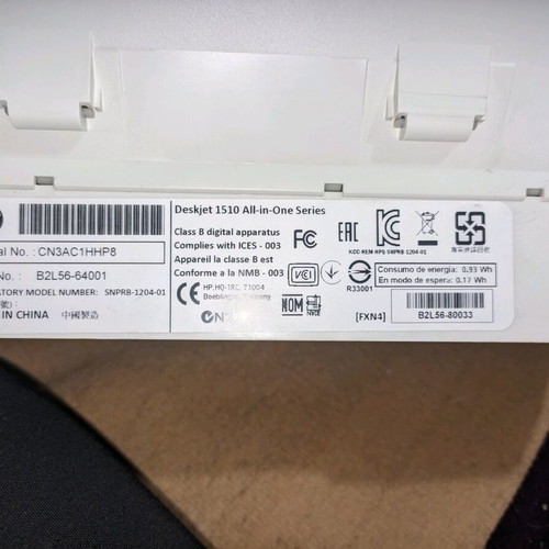HP Deskjet 1510 all-in-one like new, printer and scanner