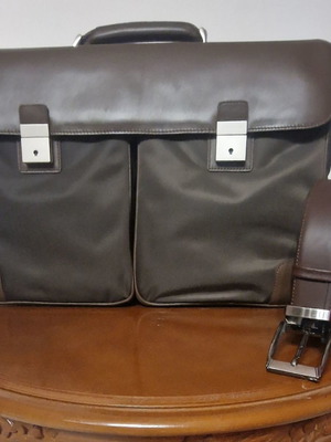 A To Z Greek men's professional bag new, durable material with leather
