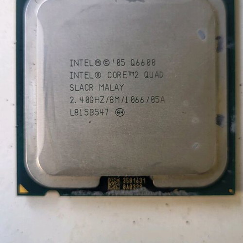 Intel Core 2 Quad 2.4 GHz used, functional