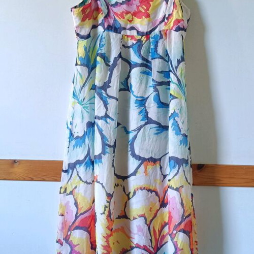 Zara dress like new, thin muslin, multicolored