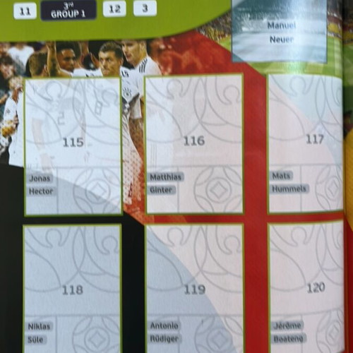 Panini Road to Euro 2020 Album new