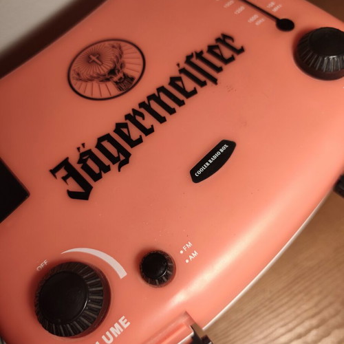 Jägermeister Cooler Radio Box new, vintage collectible