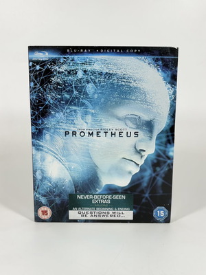 Prometheus Blu-ray like new with English subtitles and slipcase