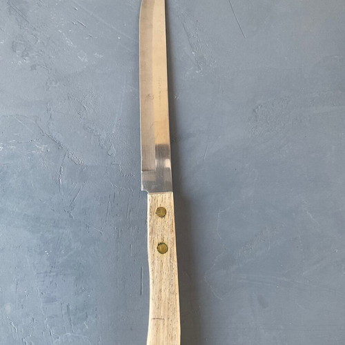 Amefa vintage knife with wooden handle like new