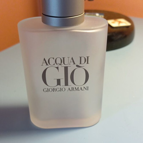 Acqua di Gio Armani bottle original, like new, empty