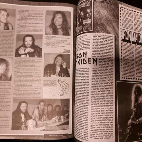 Iron Maiden Ed Factor magazine like new