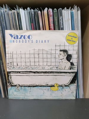 Yazoo Nobody's Diary red vinyl used, electronic