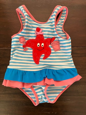 Mothercare baby swimsuit one-piece 9-18 months like new