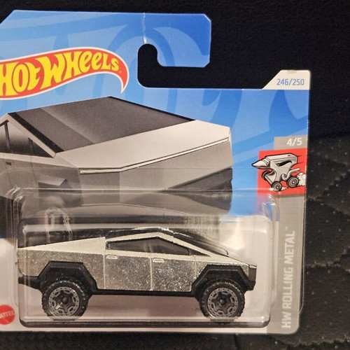 Hot Wheels Tesla Cybertruck toy car