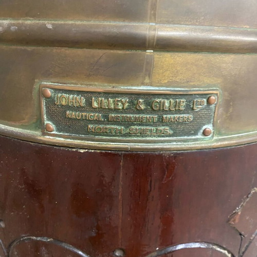 Authentic nautical compass used