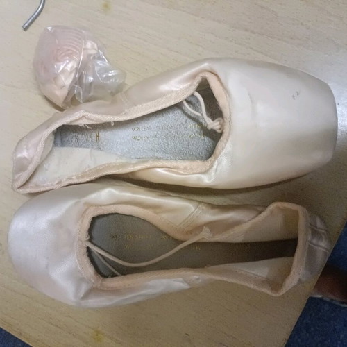 Banners, gaiters and ballet shoes like new from dance school closing