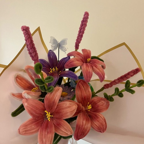 The Garden of Dreams bouquet made to order with 10 flowers