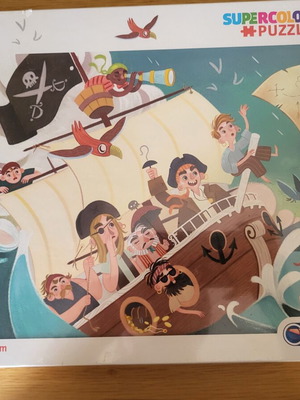 Puzzle new Clementoni 104 pieces The Pirates