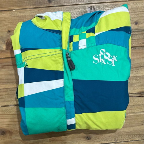 Mountain jacket used, colorful, size M