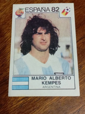 Panini Espana'82 Mario Kempes original sticker new