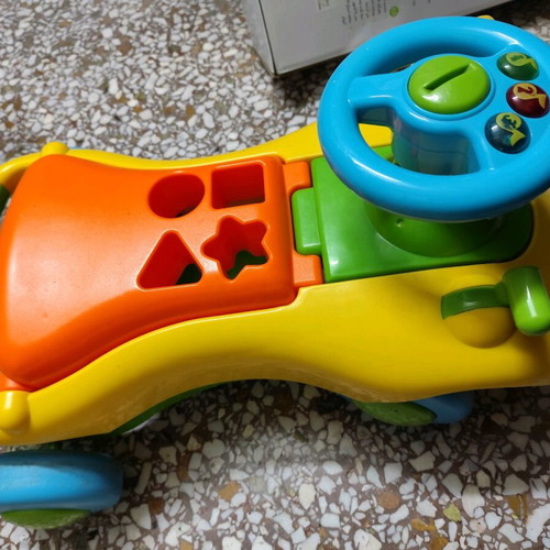 ELC toy car used, missing shapes