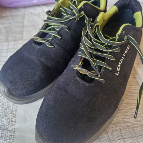 Lemaitre safety shoes used, size 45, black