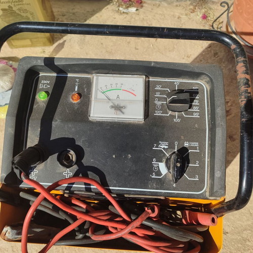 Car Battery Charger and Starter professional, like new