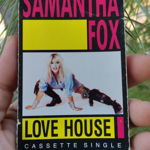 Samantha Fox Love House cassette single 1989 US Press