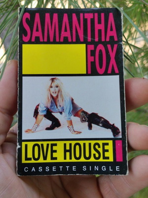 Samantha Fox Love House cassette single 1989 US Press