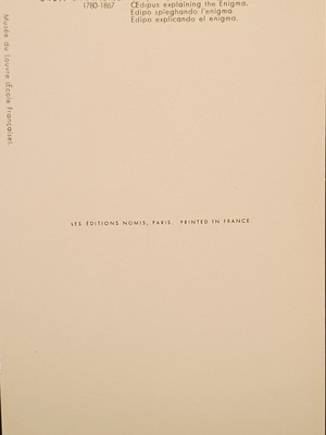 Ingres 5461 postcard new