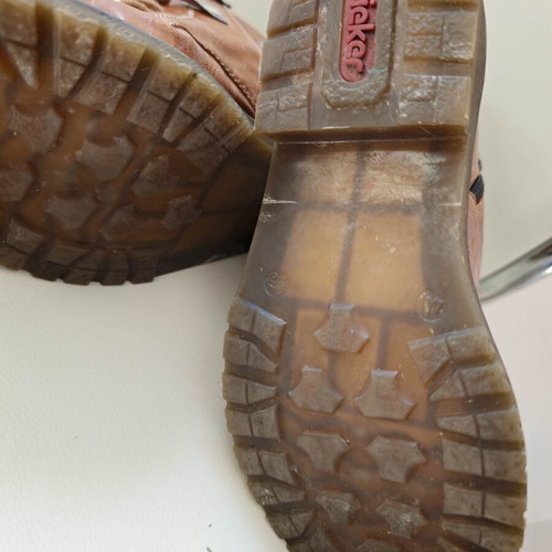 Rieker leather boots, insole 26 cm, size 40