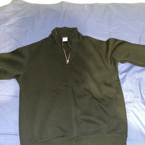 Zara Half zip size M like new, green