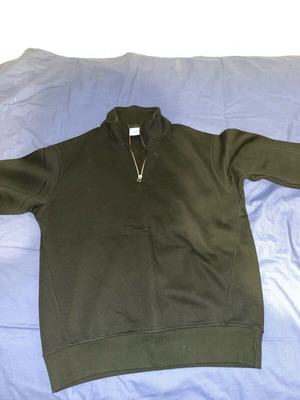 Zara Half zip size M like new, green