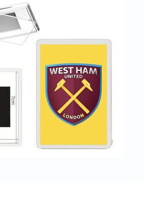 Μαγνητάκι ψυγείου West Ham United με ακρυλική κορνίζα φωτογραφιών