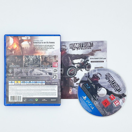 Homefront The Revolution PS4 game very good condition, complete