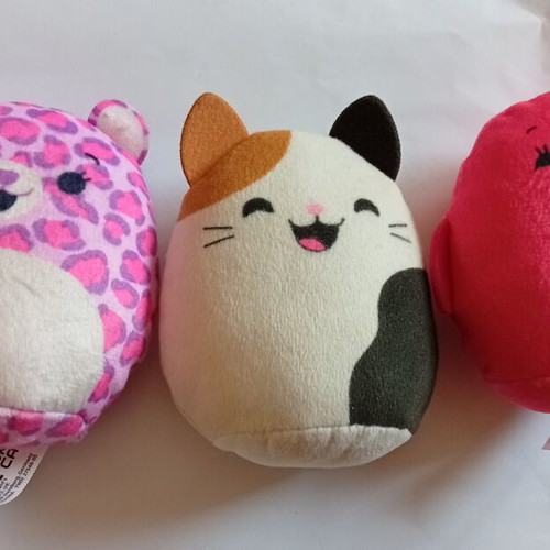 Mini Squishmallows Set of 3 McDonald's Happy Meal Plush Toys New