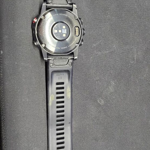 Garmin Fenix 5X Plus Sapphire smartwatch used with new strap
