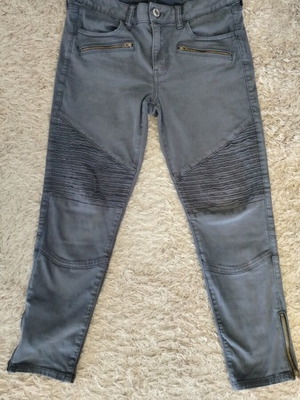 American Eagle pants like new, size US 8, black and gray